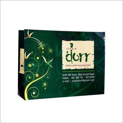 Colored Laminated Paper Bag