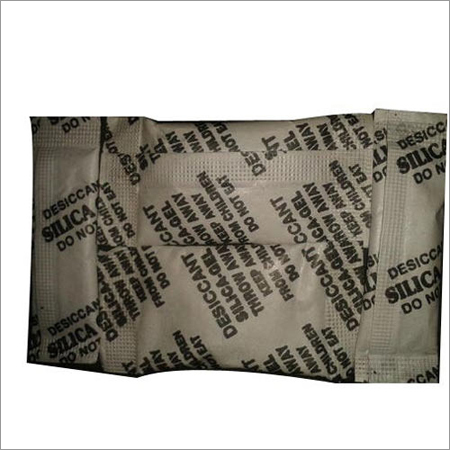 Silica Gel Pouches - Silicon Dioxide Material, Air-Tight Packaging, Longer Shelf Life | High Stability, Free From Impurities, User Safety Warning