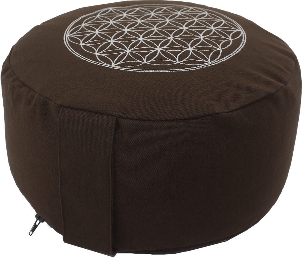 Indian Non Pleated Zafu Cushion Dimensions: 30X15 Cm  Centimeter (Cm)