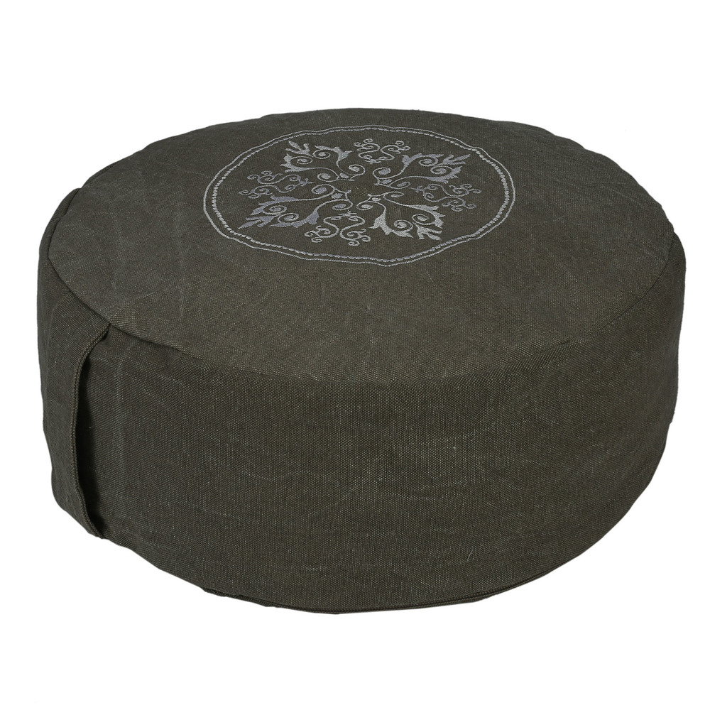 Washable Zafu Cushion Dimensions: 30X15 Cm.  Centimeter (Cm)