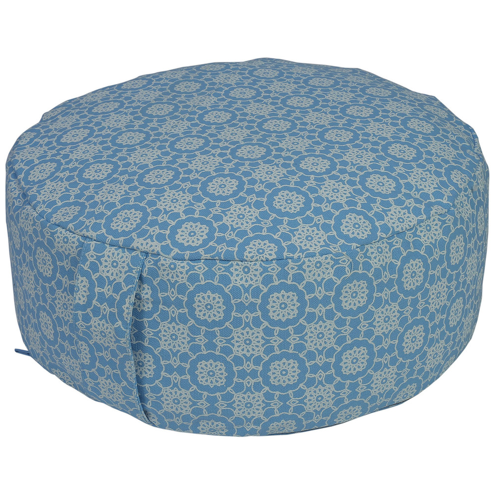 Full Printed  Non Pleated Zafu Dimensions: 30X15 Cm.  Centimeter (Cm)