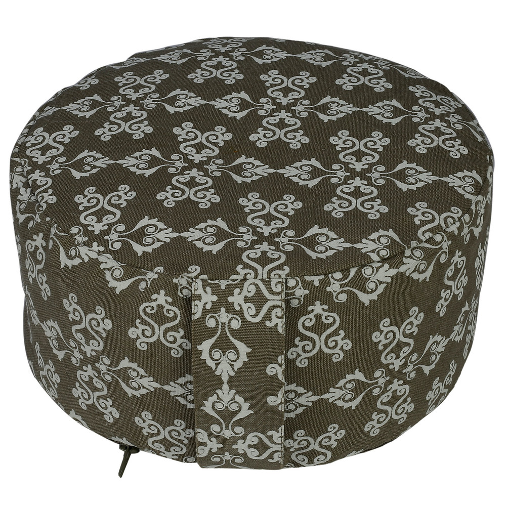 Full Printed Meditation Cushion Zafu Dimensions: 30X15 Cm.  Centimeter (Cm)