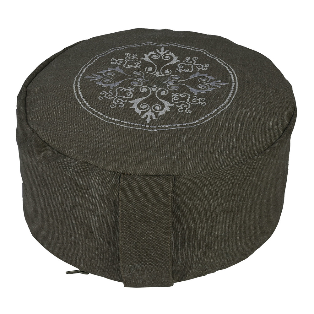 Black Top Sale Non Pleated Zafu Cushion