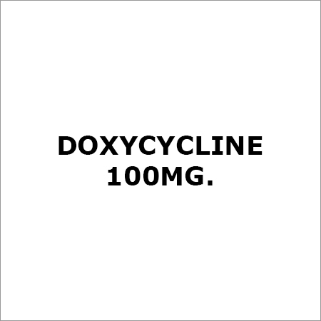 Doxycycline - 100mg Tablets | Broad-spectrum Antibiotic For Adult Treatment Of Bacterial Infections, Gram-positive & Gram-negative Strains, Medicine Grade Quality