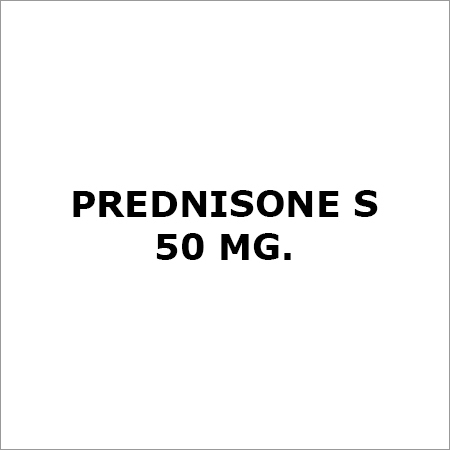 Prednisone S 50 Mg. Tablets