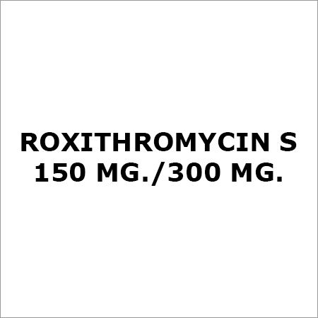 Roxithromycin S 150 Mg.-300 Mg. Application: Fungicide