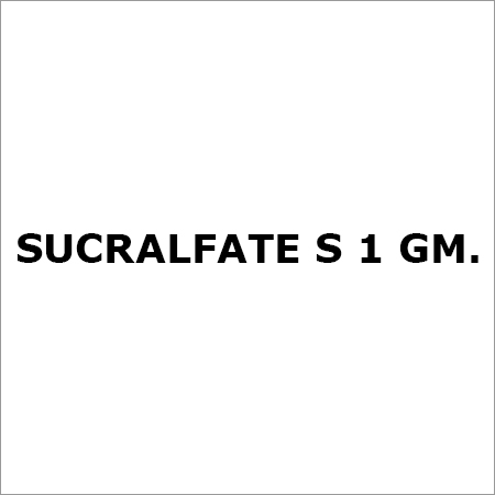 Sucralfate S 1 Gm. General Drugs