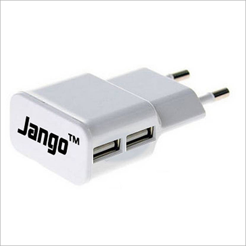 Jango Turbomax 4Amp 2 USB Dock With 1 Turbomax Cable Mobile Charger  (White)