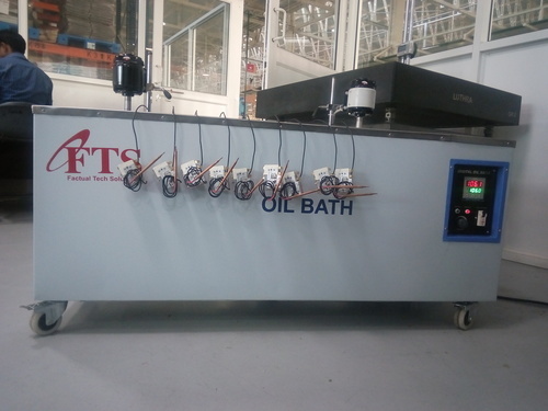 Oil Bath - High-quality Steel Structure, Accurate Temperature Control | Digital Screen, Removable Oil Tank For Easy Cleaning