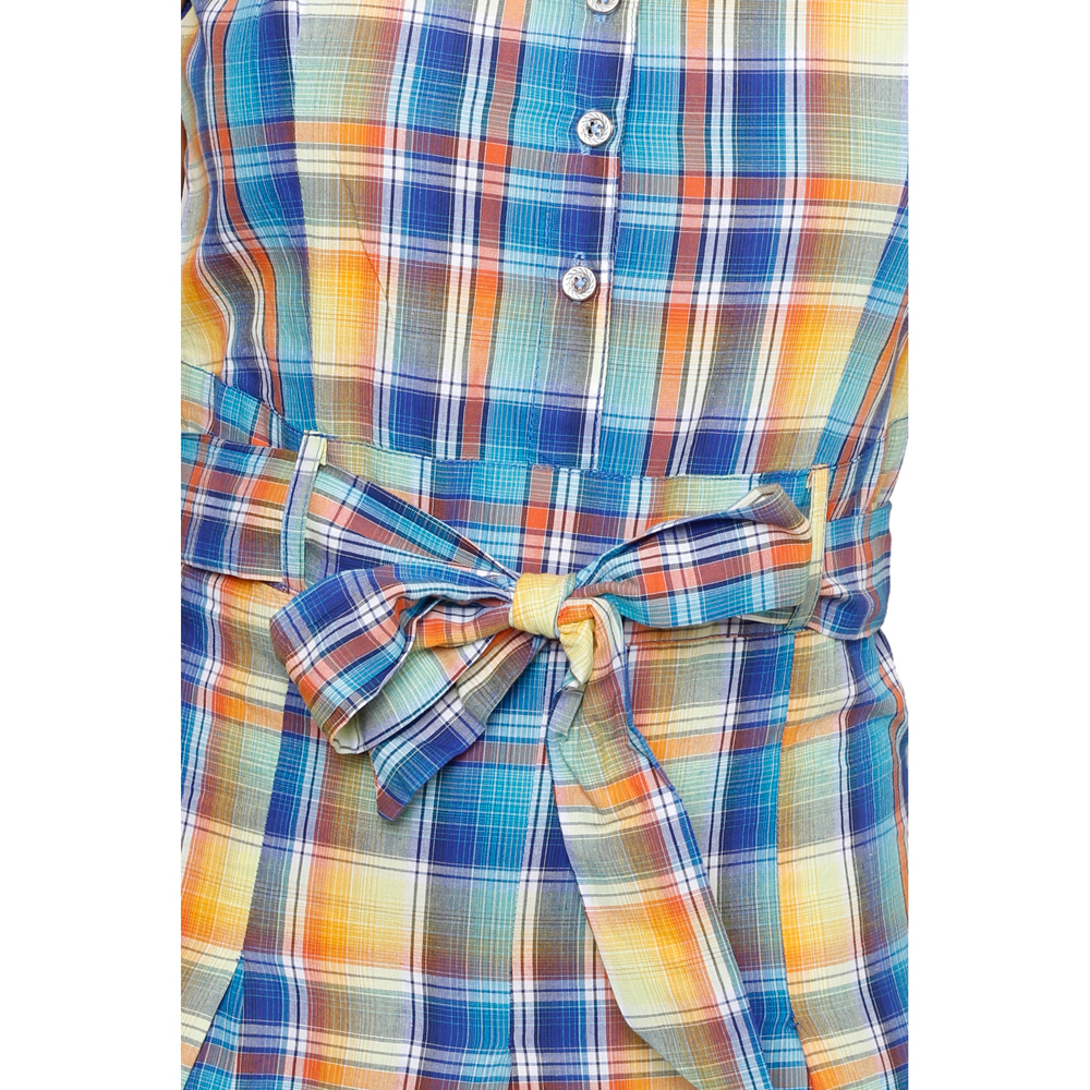 Women's Cotton Printed A-line Dress