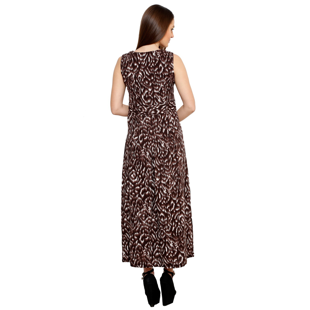 Women's Rayon Printed Maxi Dress