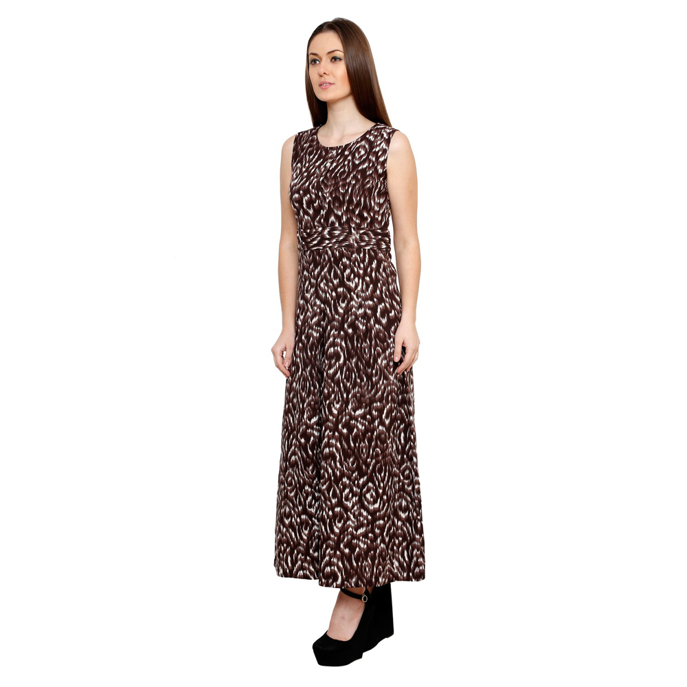 Women's Rayon Printed Maxi Dress