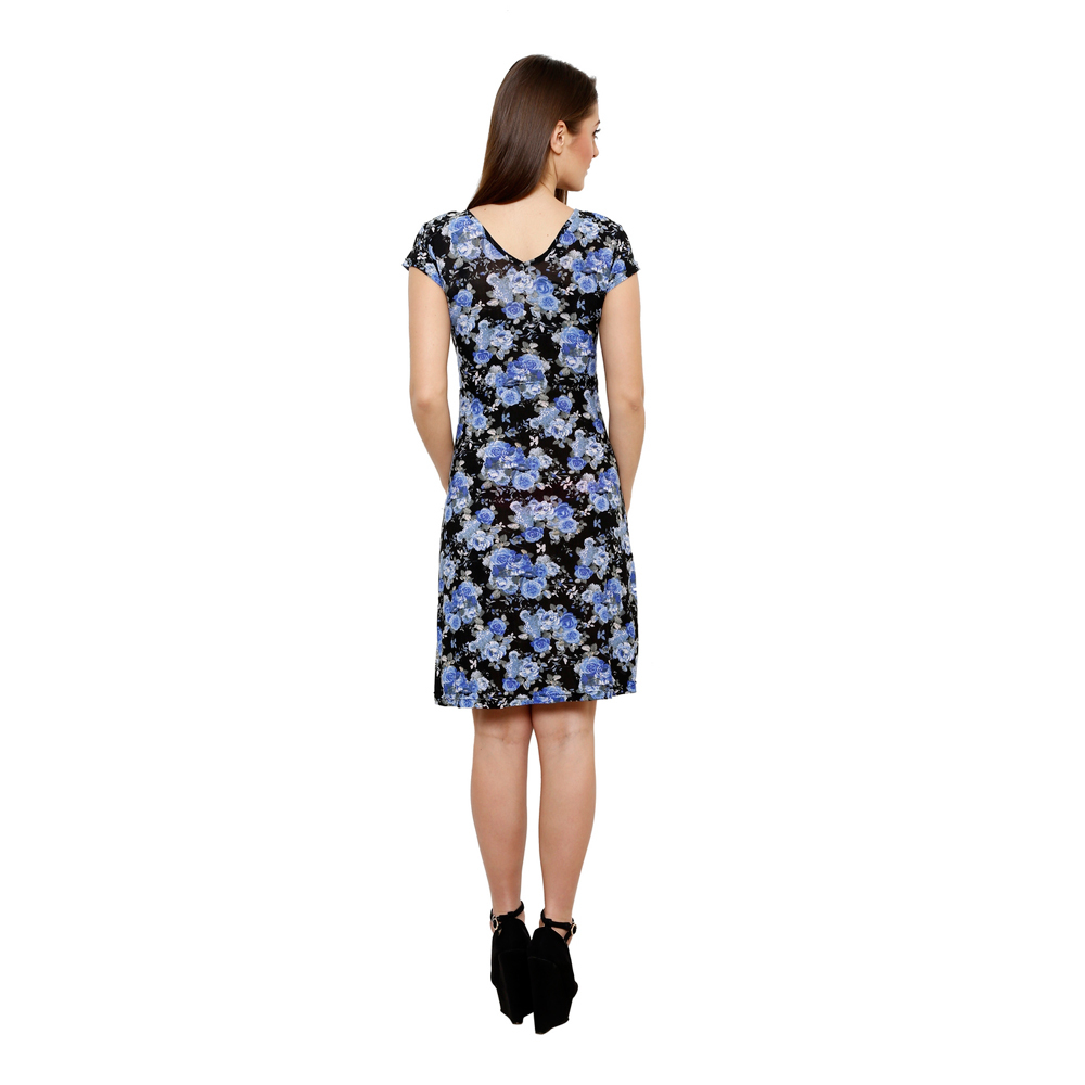 Women's Cotton Printed A-line Dress