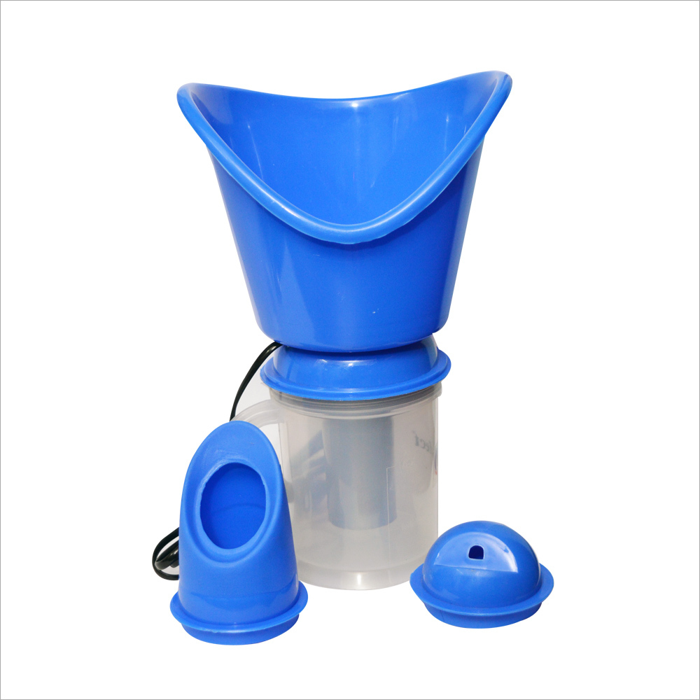 Portable Steam Inhaler - Compact Design, Relief From Cold And Cough, Additional Attachments For Enhanced Effect