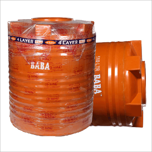 4 Layer Water Tank Capacity: 500-5000 Ltr Kg/Hr
