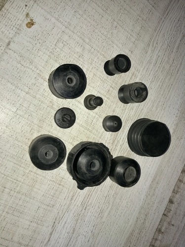 Rubber Bush - 10-15 Mm Diameter, 15-20 Hardness, 2 Mm Thickness | Outstanding Noise & Vibration Isolation, Maximum Dynamic Strength, Friction & Wear Resistance