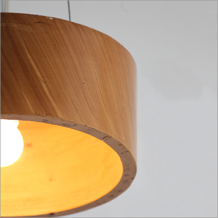 Wooden Hanging Lamp
