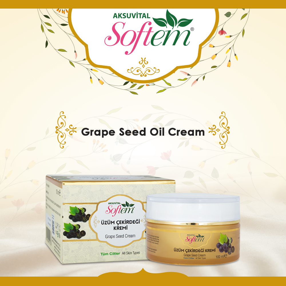 Grape Seed Extract Cream - Herbal Skin Care Formula, Smudge Proof, Uv Blocking, Waterproof, Anti-aging Benefits, Suitable For All Skin Types