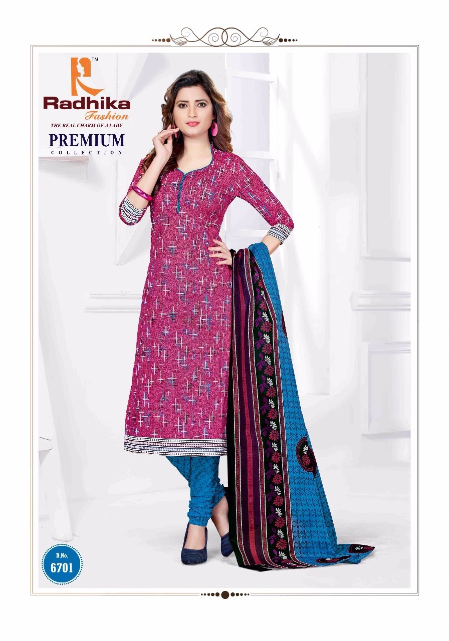 Cotton Printed Salwar Suits By Radhika Vol-67