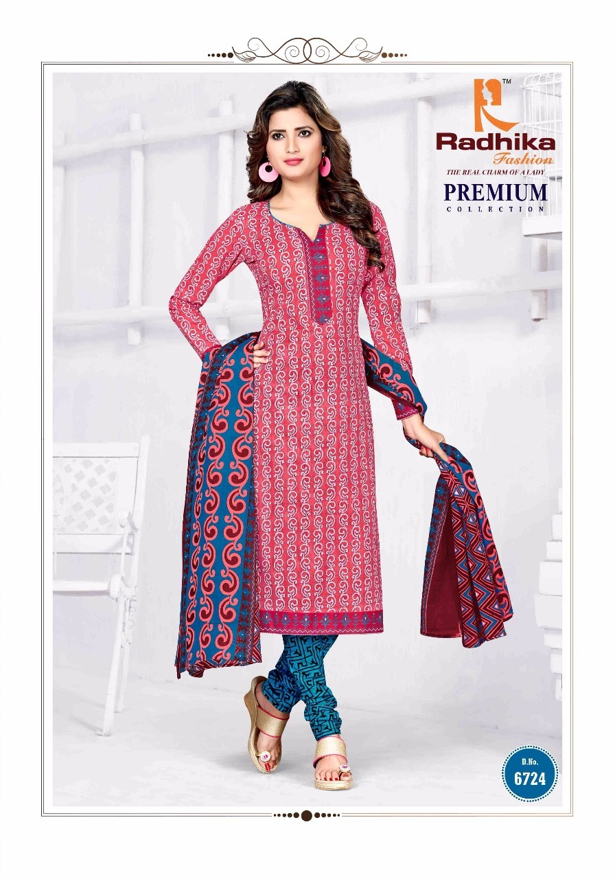 Cotton Printed Salwar Suits By Radhika Vol-67