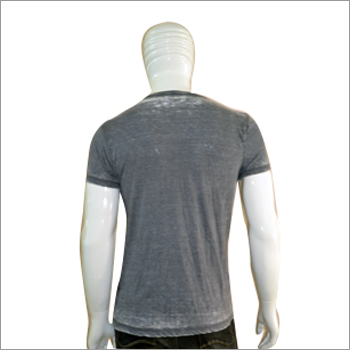 Dry Cleaning Mens Round Neck T Shirt