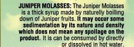 Juniper Molasses