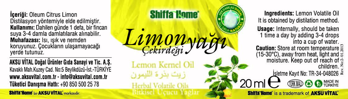 Lemon Oil Age Group: Adults