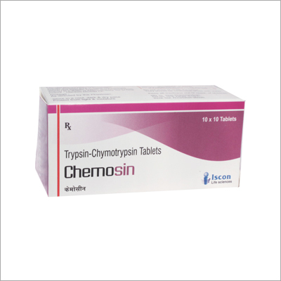 Trypsin Chymotrypsin Tablets General Medicines