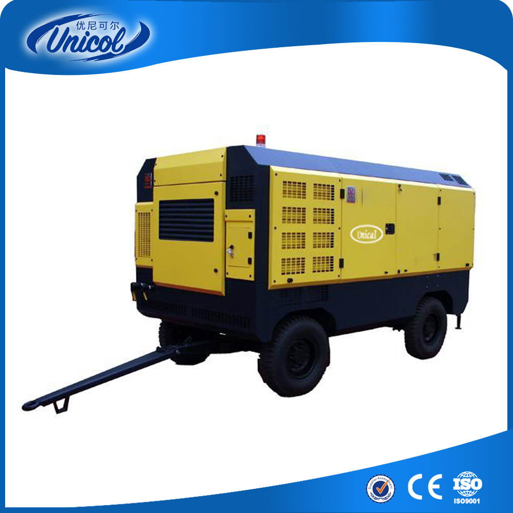 Portable Cummins Diesel Screw Air Compressor Air Flow Capacity: 7 Cubic Meter (M3)