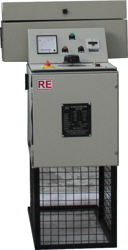 Ac High Voltage Spark Tester - Ms Material, Height Adjustable Electrode Box, Up To 50kv Voltage | Compact Size, Built-in Safety Features, Accurate Fault Detection, Continuous Duty