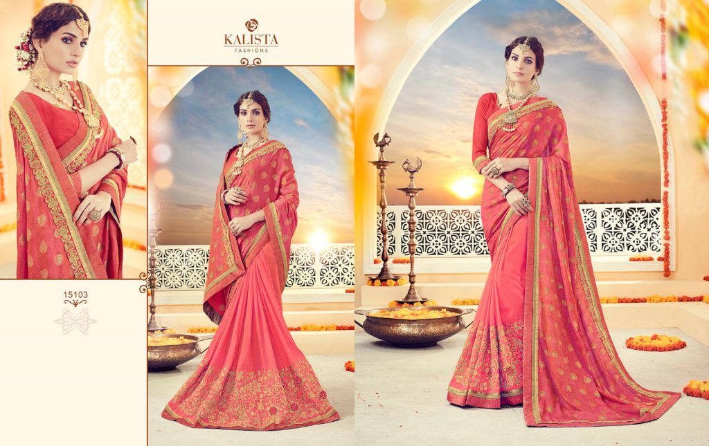 Border Work Saree