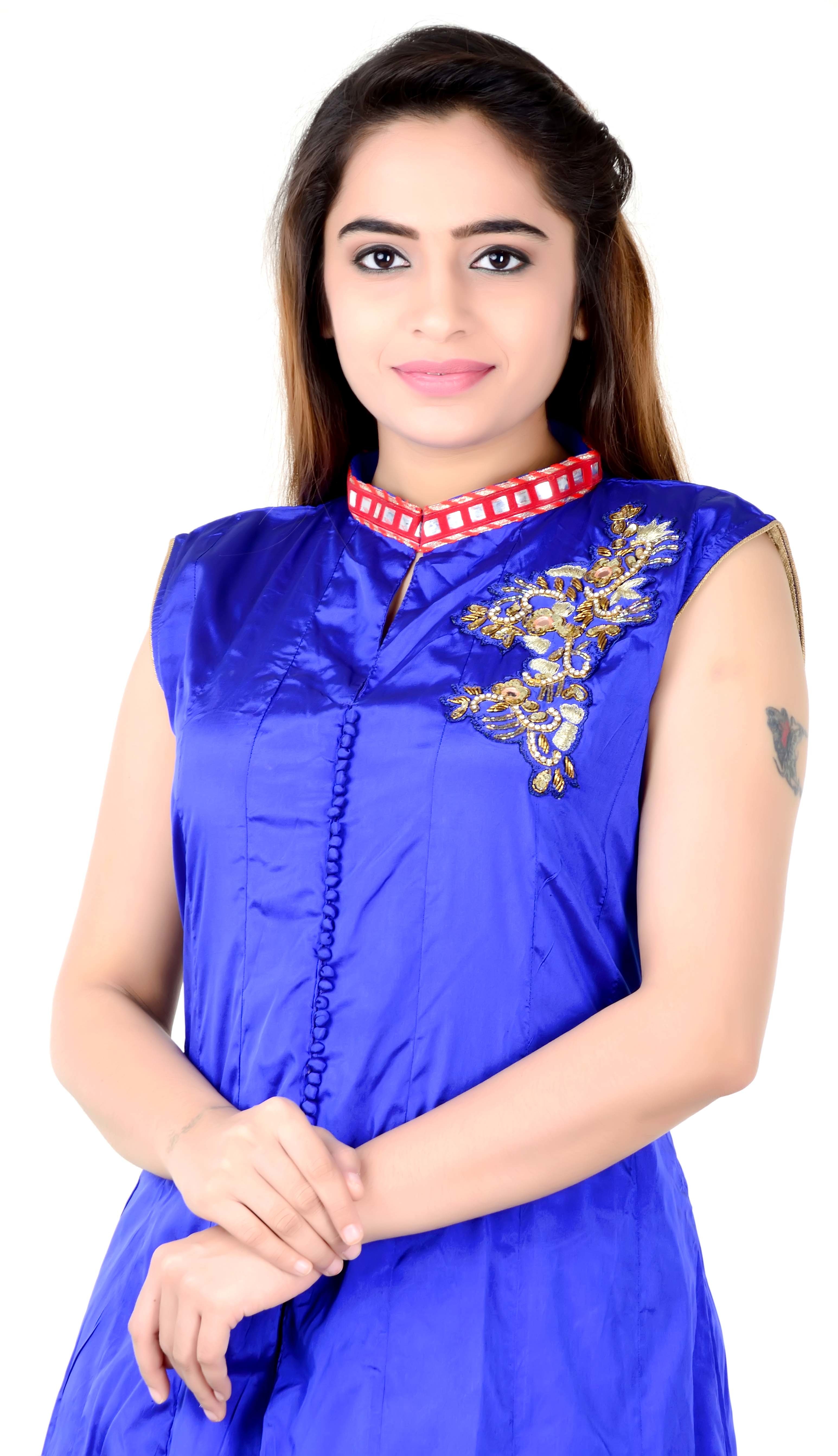 Silk Long Anarkali Suits