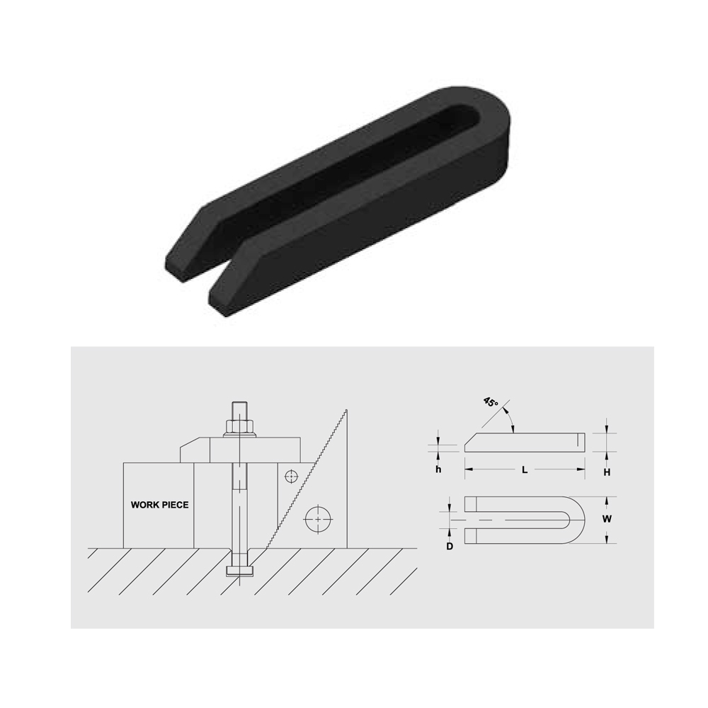 मेटल यू क्लैंप