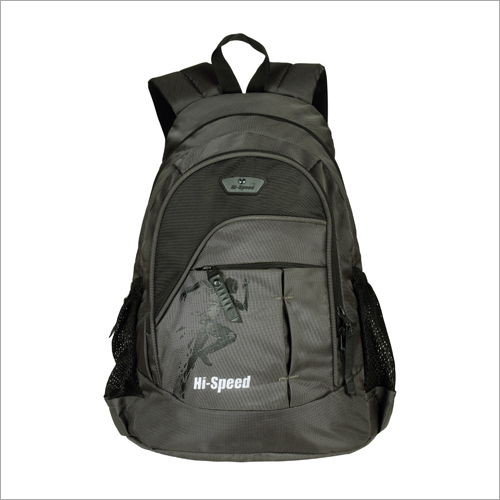 डार्क ग्रे स्कूल बैग