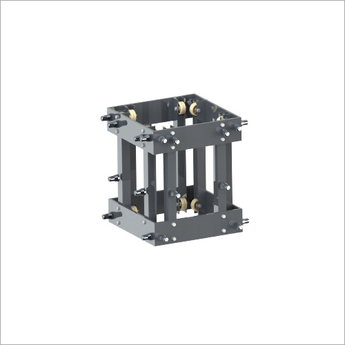 Dual Connection Sleeve Box - Stainless Steel, 450x450 mm, Silver Chrome Polish | Medium to Heavy Load Support, High Strength with Rust-Proof Finish