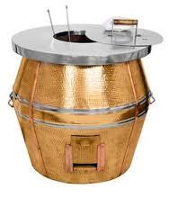 तांबे की फैंसी तंदूर