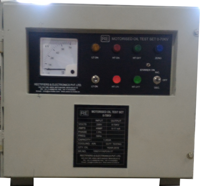 Ral-7032 Oil Bdv Test Set