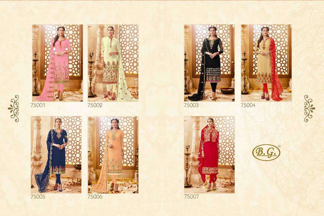 Georgette Straight Suit