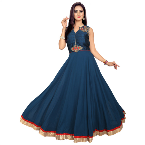 Blue Ball gown