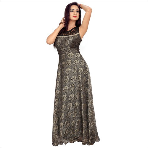 Embroidered Gown