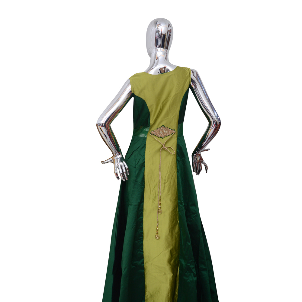 Green Ladies Fancy Gown