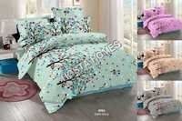 Multicolor Printed Cotton Bed Sheet Length: 100 X 108 Inch (In)