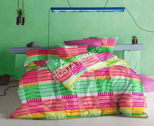 Multicolor New Color Cotton Bed Sheet