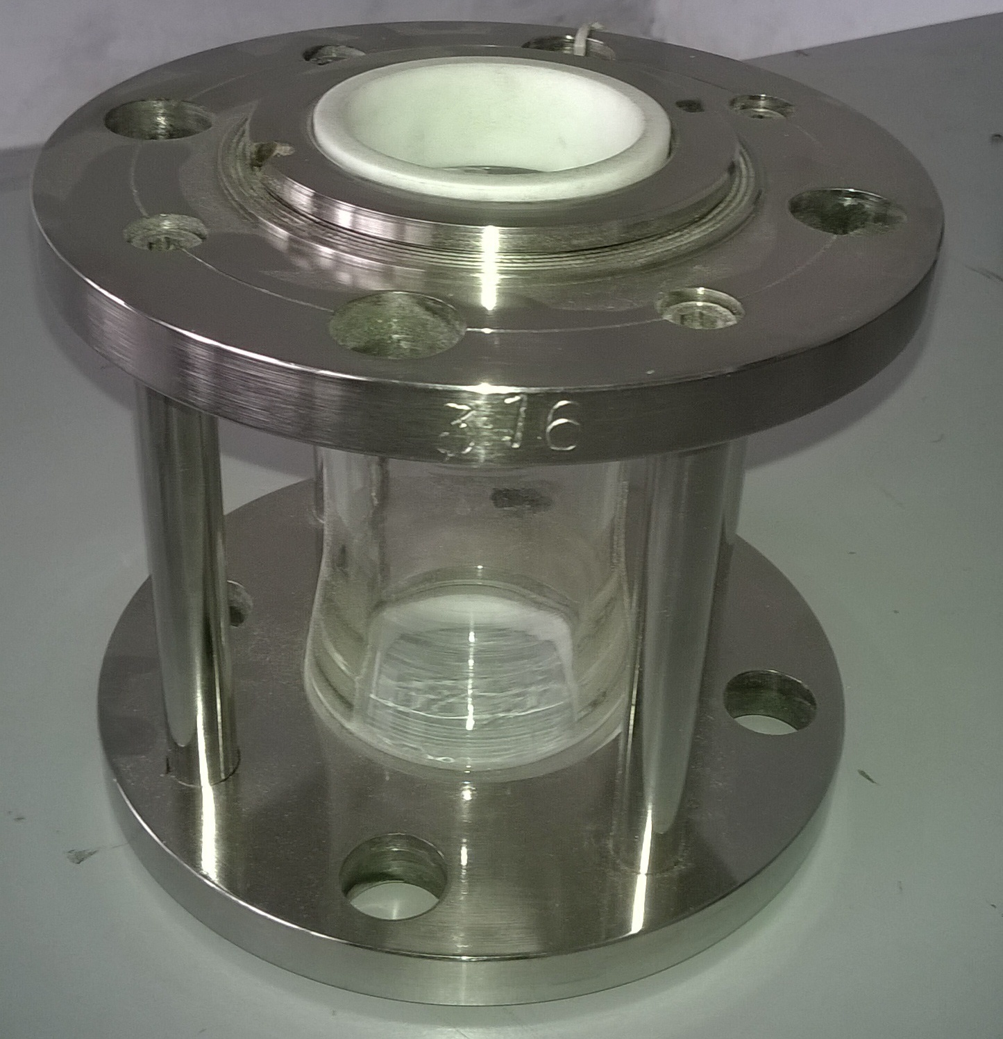 Sight Glass Flow Indicator Operating Temperature: 75 Celsius (Oc)