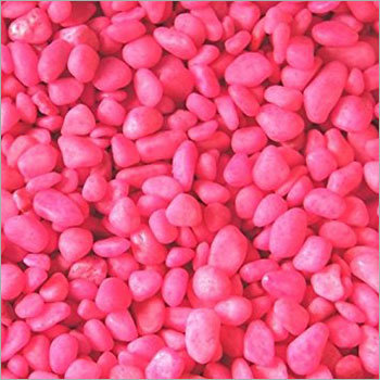 Pink Colour Aquarium Pebble