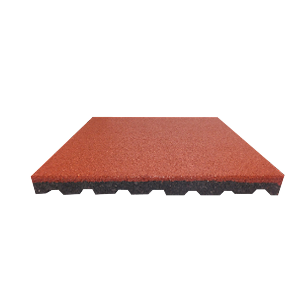 Playground Square Rubber Safety Tiles