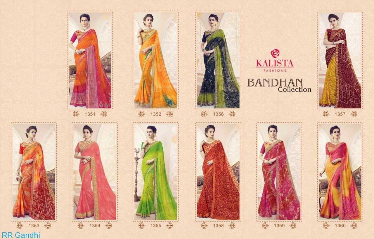 Traditional Bandhani Saree