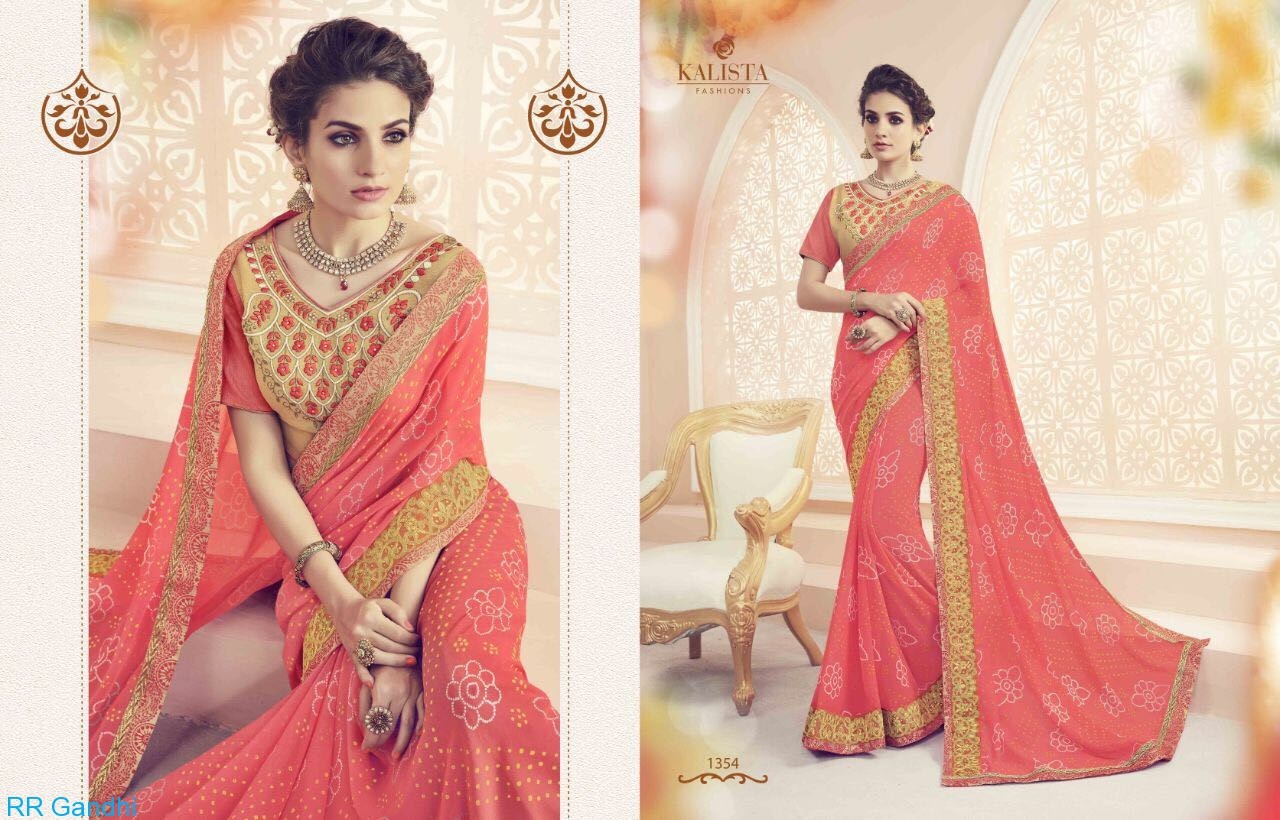 Traditional Bandhani Saree