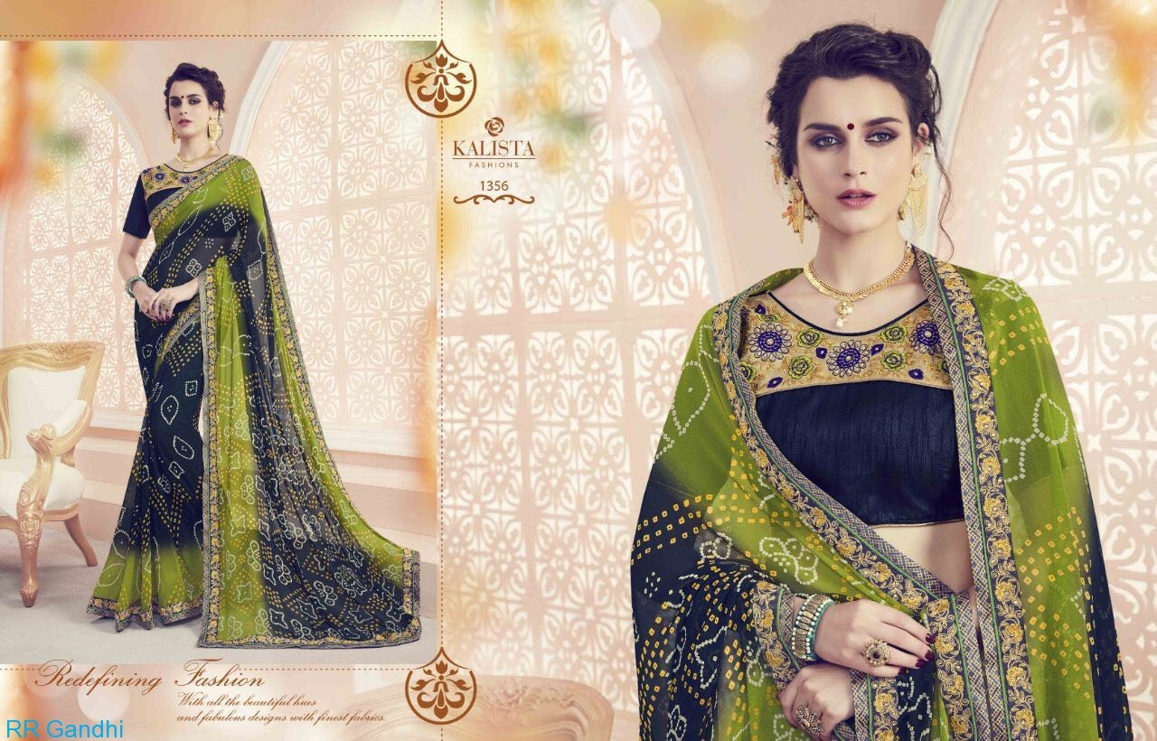 Traditional Bandhani Saree