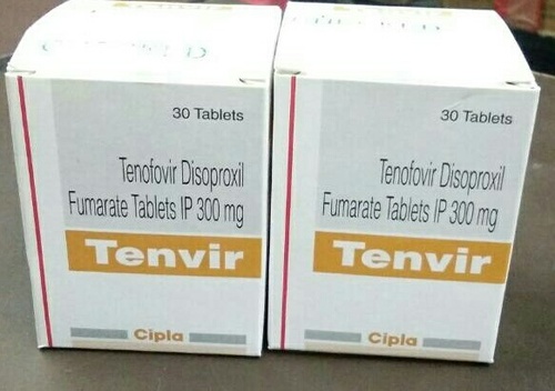 TENVIR (Tenofovir Disoproxil Fumarate 300mg) टैबलेट